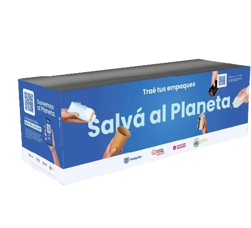 Contenedor de reciclaje