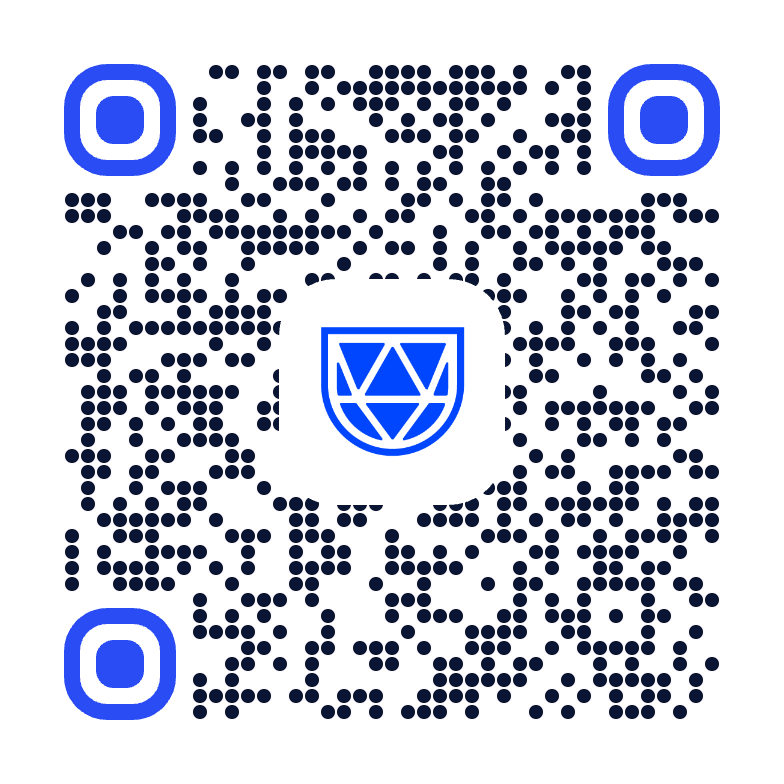 QR code to book a meeting with Martin